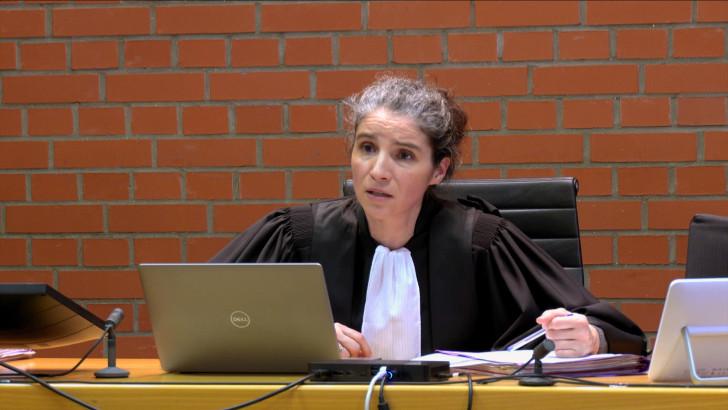 Capture d'écran de la juge d'application des peines